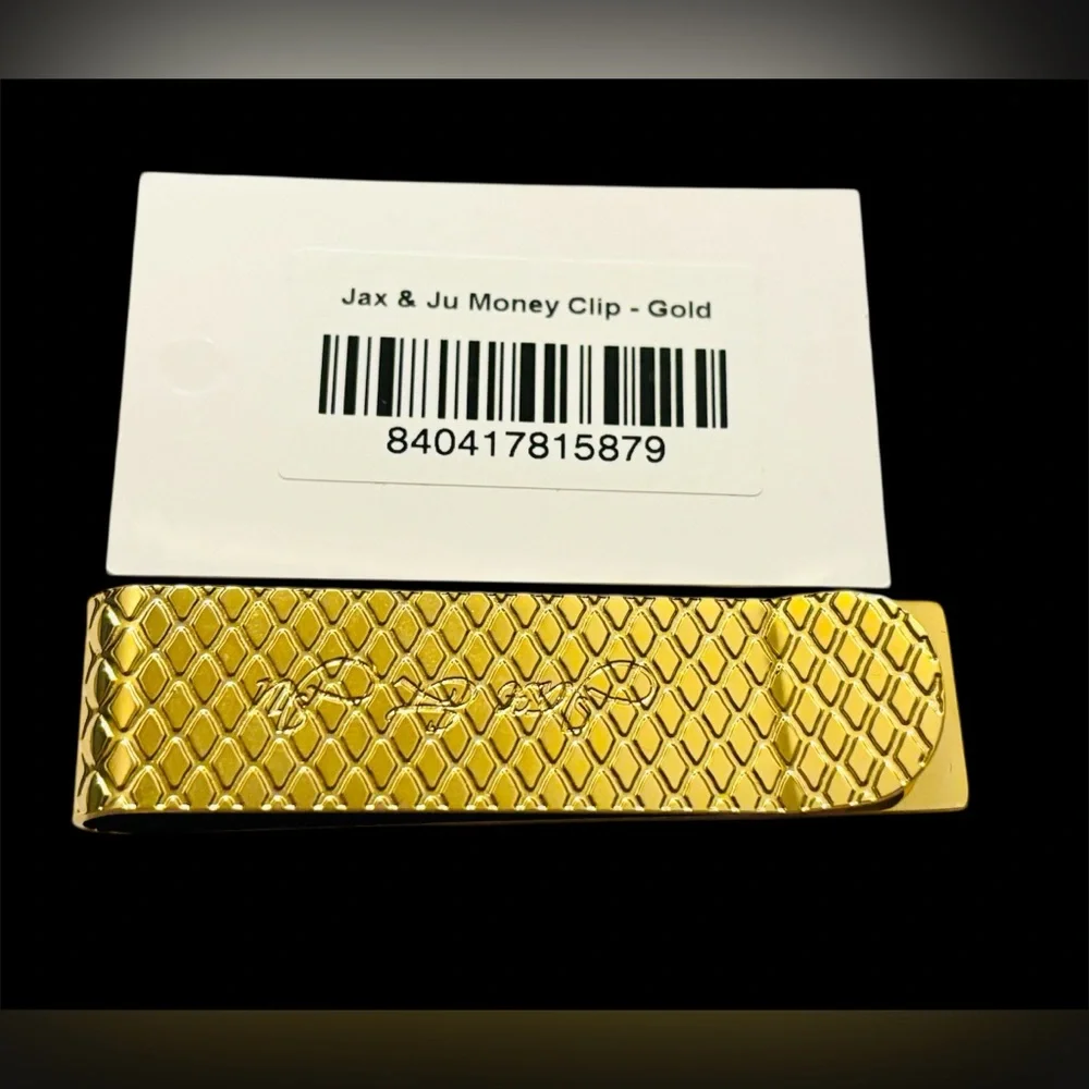 New Jax & Ju Money Clip - Gold